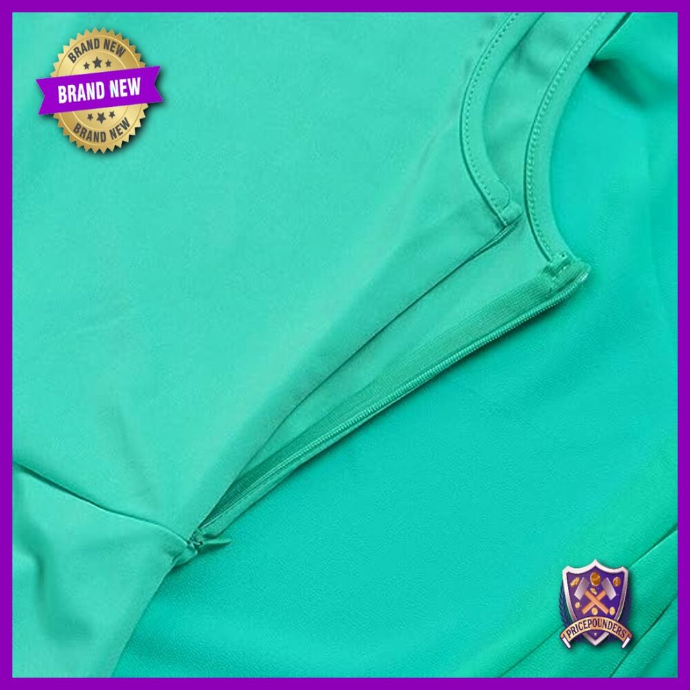 One Shoulder Ruffle Patchwork Wide Leg Jumpsuit E… - image 6